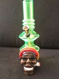 RASTA MINI FIGURE BONG 15CM