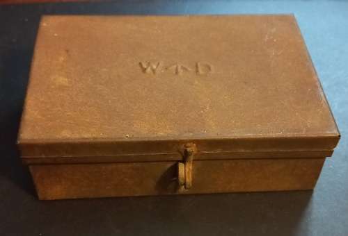 WW2 War department spare parts box. Rare find