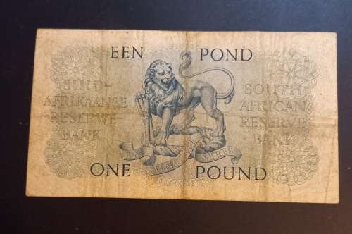1958 South African One pound