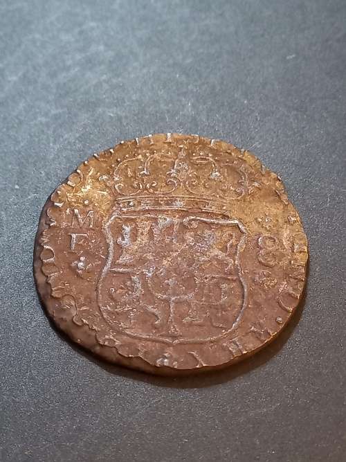 1700`s Shipwreck coin. Mexico Spanish Colony. 8 Reales