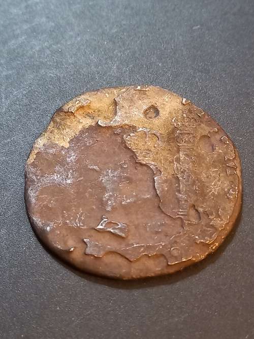 1700`s Shipwreck coin. Mexico Spanish Colony. 8 Reales