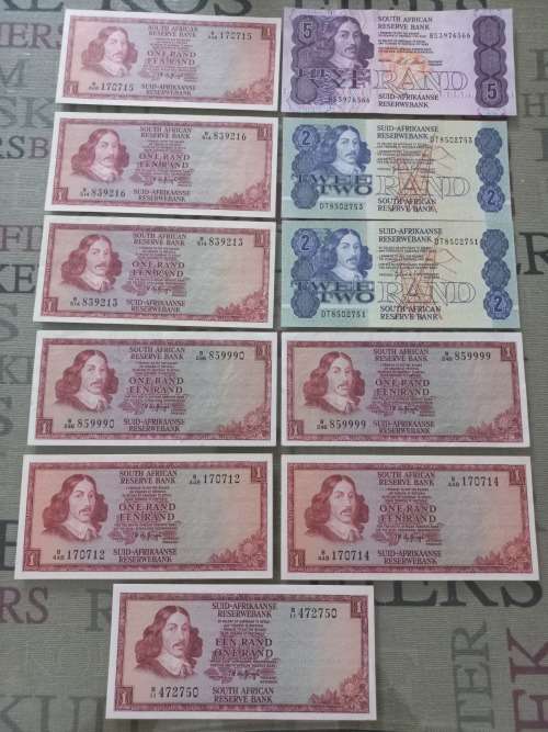 RSA bank note lot. Looks uncirculated