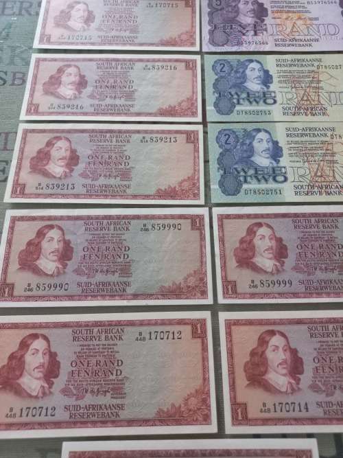 RSA bank note lot. Looks uncirculated