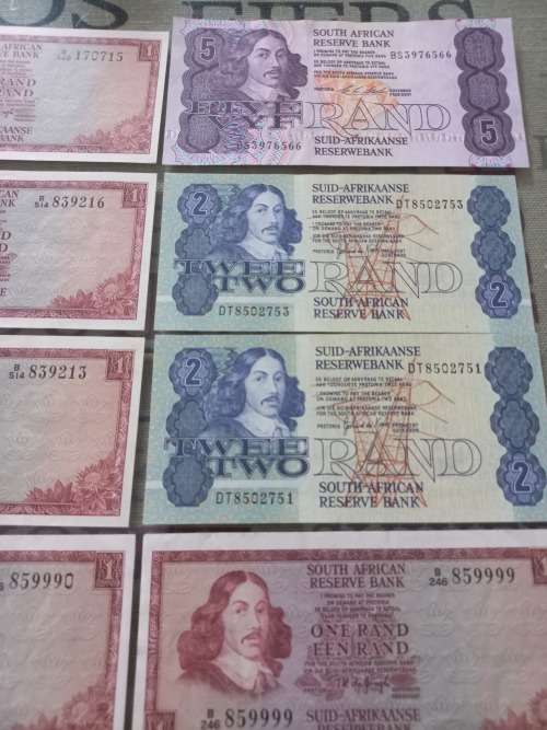 RSA bank note lot. Looks uncirculated