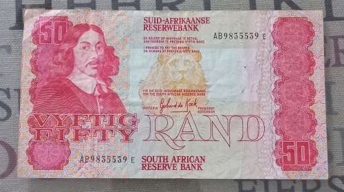 RSA R50. G De Kock
