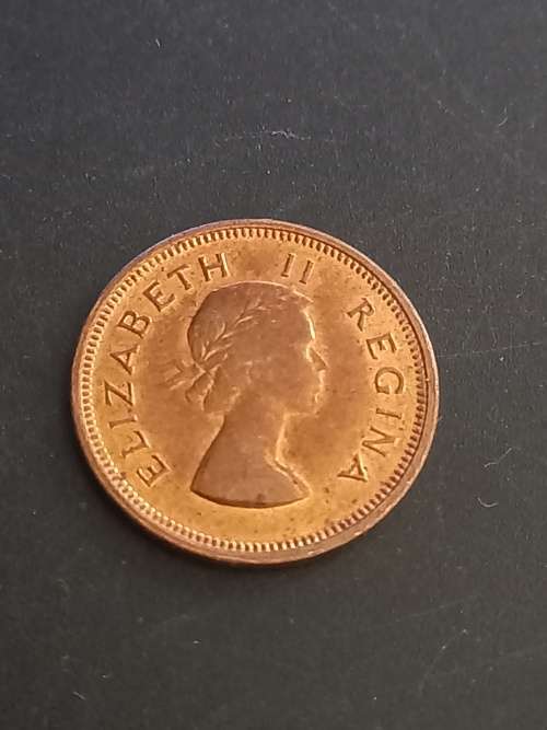 1958 SA Union Quarter penny AU