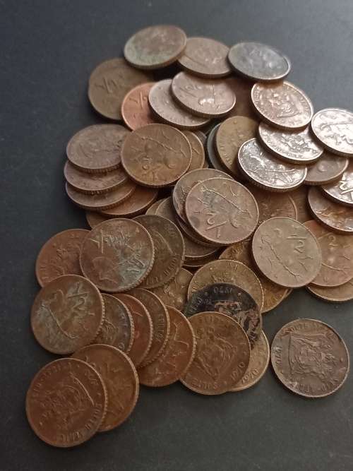 RSA half cent lot. 60 + for one bid