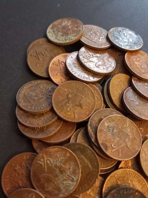 RSA half cent lot. 60 + for one bid