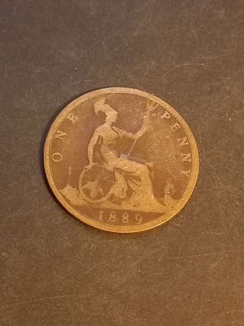 1889 GB penny
