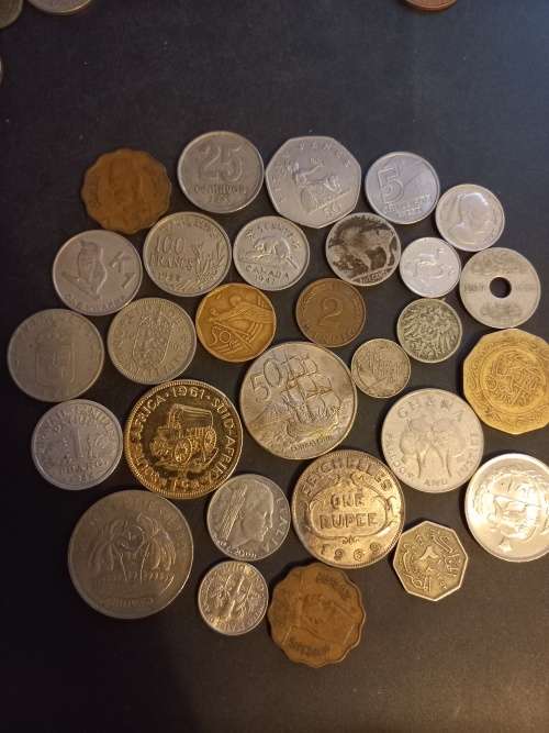 29 Interesting mixed coins. Bid per coin to take all.