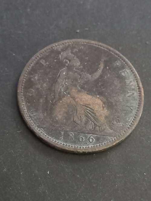 1866 GB Penny