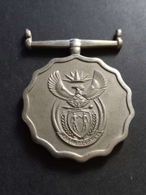 SADF medal. Vir Troue Diens. Issued 044926