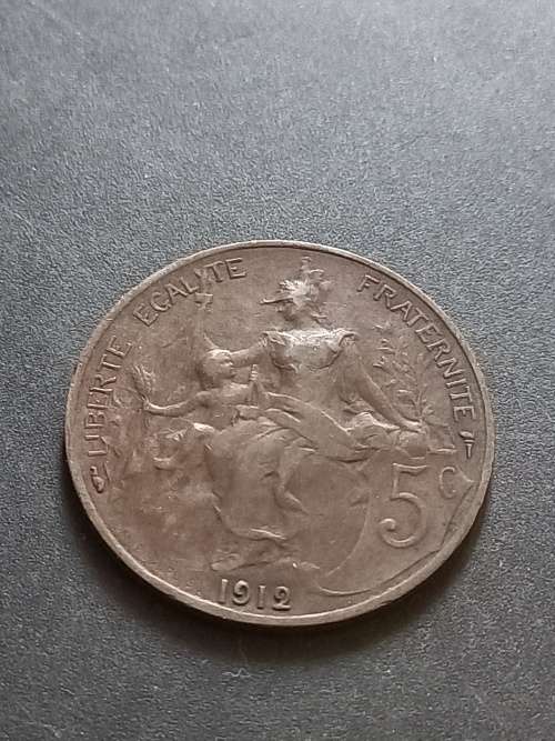 1912 France 5cent