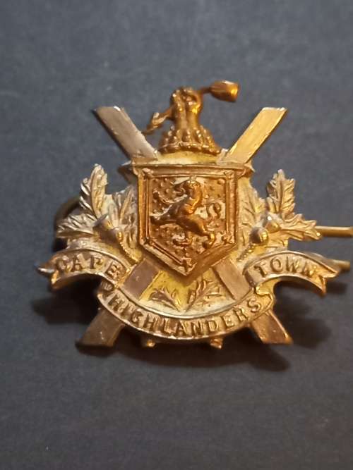 Cape town highlanders badge