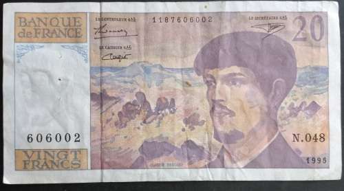 1995 France 20 Francs