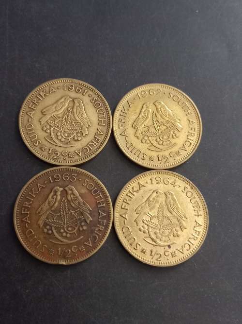 1961 - 1964 RSA 1cent lot.