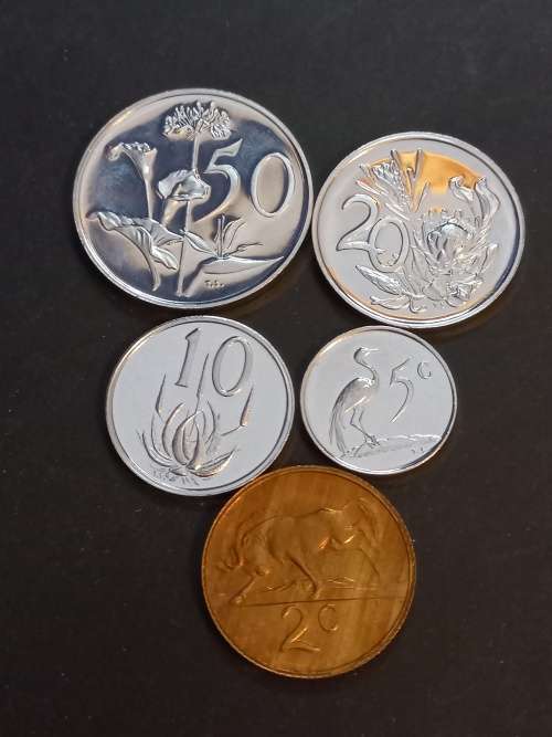 1976 UNC RSA coin lot. Beautiful
