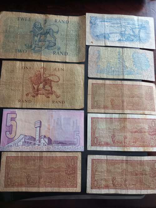 RSA Bank note lot. One bid to take all