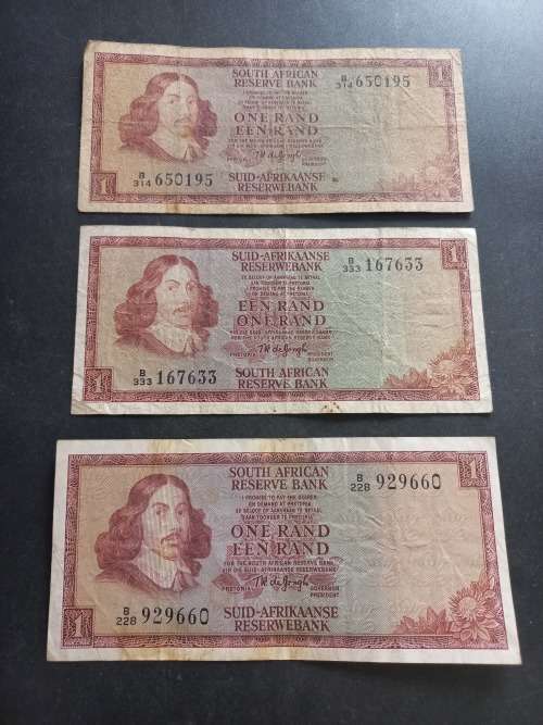 RSA Bank note lot. One bid to take all