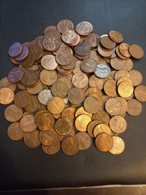 USA 1 cent lot. Mixed dates. Bid per coin to take all 150