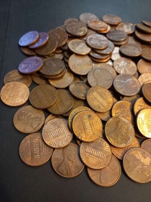 USA 1 cent lot. Mixed dates. Bid per coin to take all 150