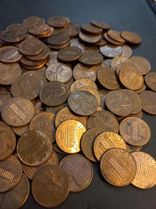 USA 1 cent lot. Mixed dates. Bid per coin to take all 150
