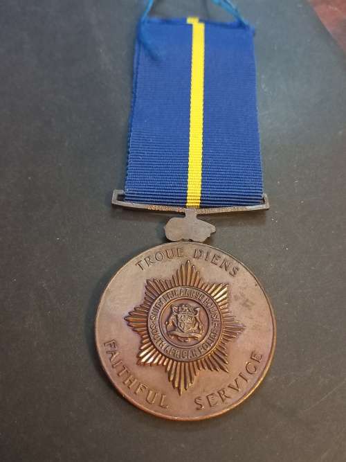 Police Faithfull service medal.