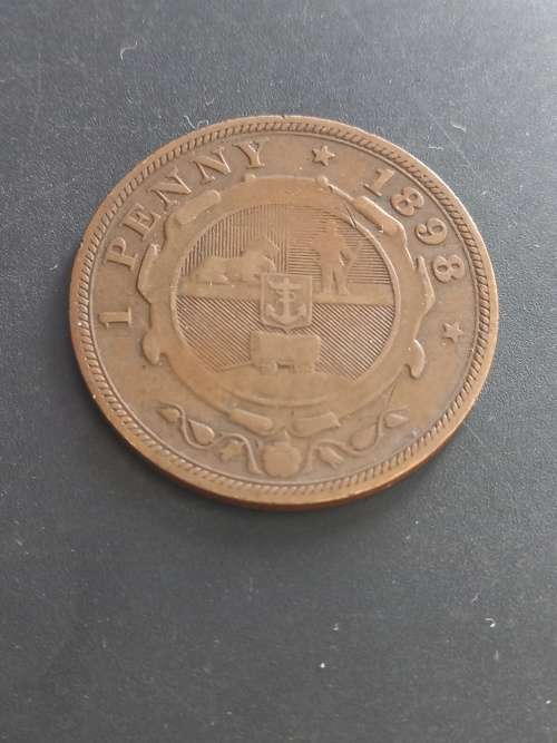1898 ZAR penny