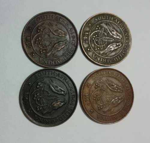 SA union Quarter Penny Collection
