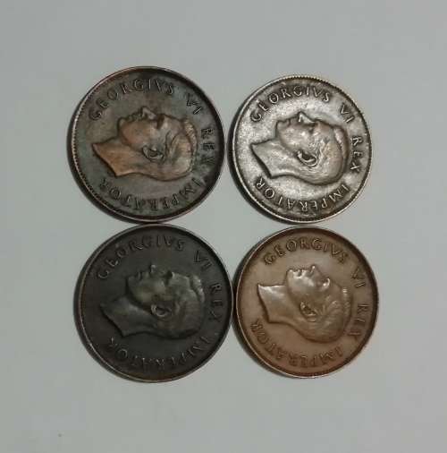 SA union Quarter Penny Collection