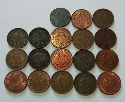 SA Union Quarter penny collection