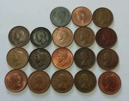 SA Union Quarter penny collection