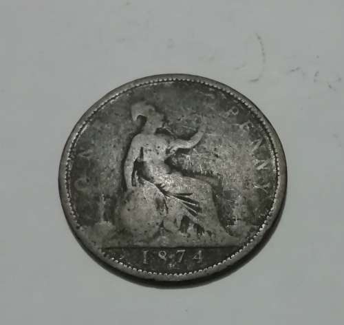 1874 Great Britain Penny