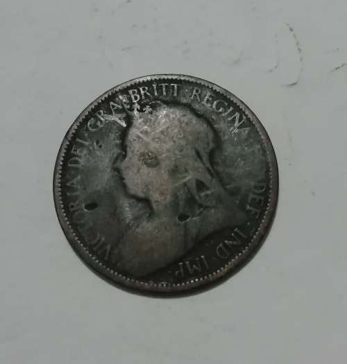 1900 Great Britain Half Penny