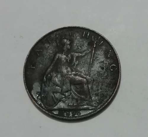 1896 Great Britain Farthing***low start ***