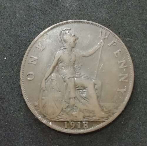 1918 Great Britain Penny