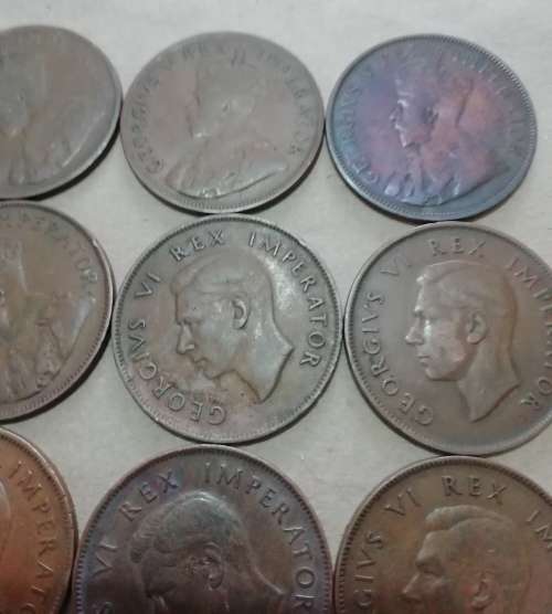 SA Union Penny collection - Partially completed