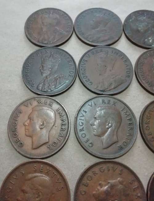 SA Union Penny collection - Partially completed