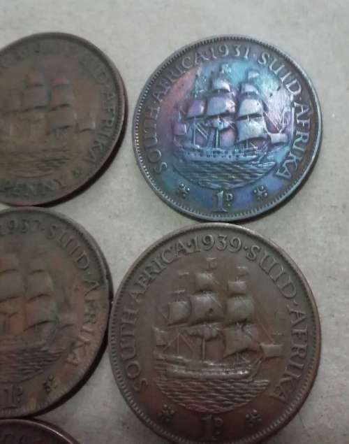 SA Union Penny collection - Partially completed