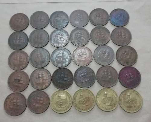 SA Union Penny collection - Partially completed