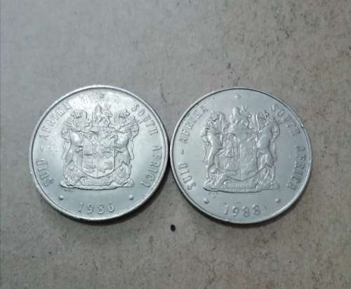 RSA R1 nickel - bid per coin x 2
