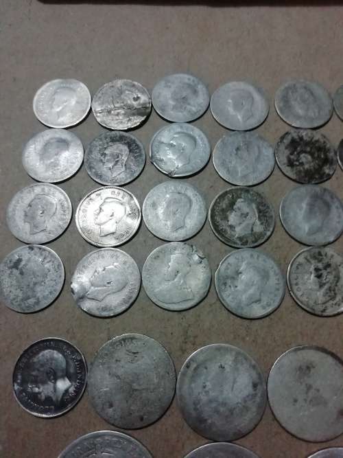 80% Silver SA union coins scrap silver or/and some "fillers" - One bid for the lot