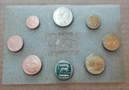 1991 RSA uncirculated SA mint set
