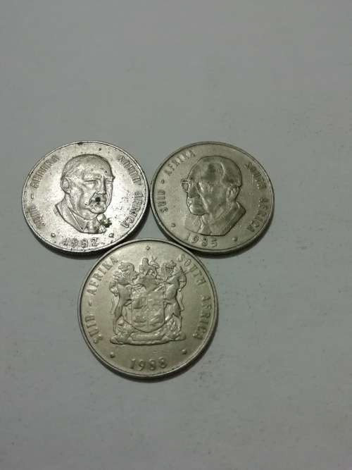 RSA R1 coins (Bid per coin x 3)