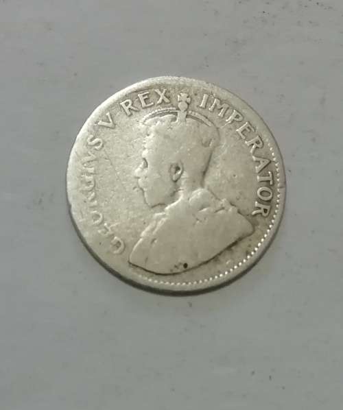 1934 80% Silver SA union tickey