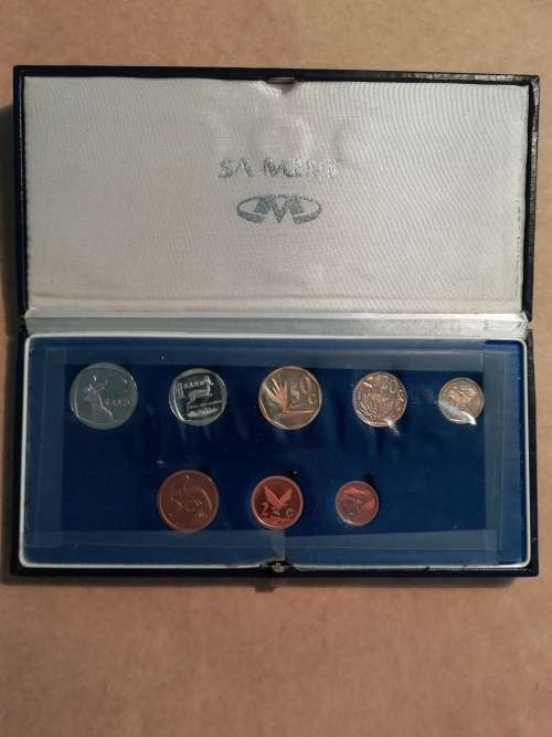 1993 RSA short proof set in SA Mint box