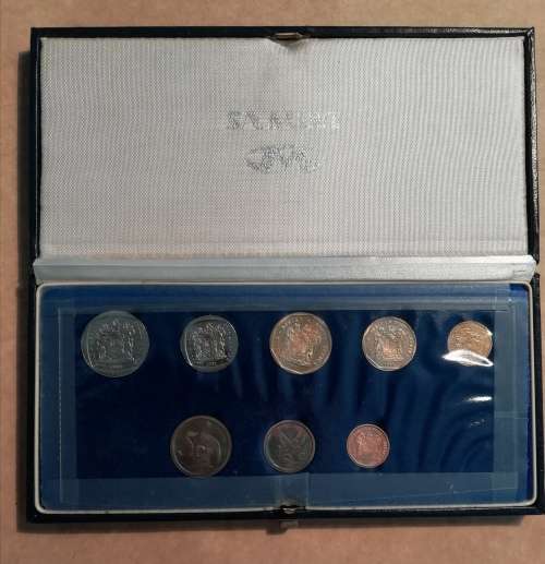 1991 RSA Short proof set in SA mint box