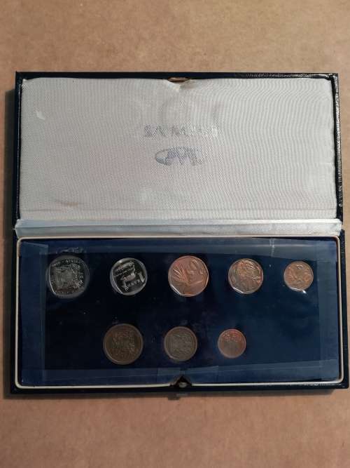 1992 RSA short proof set in SA Mint box