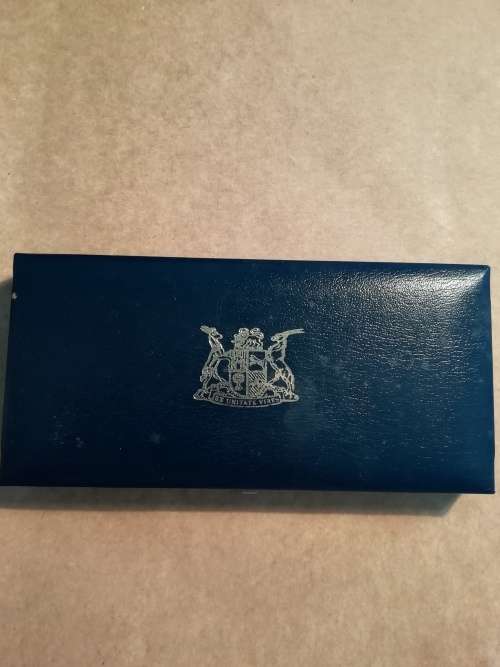 1992 RSA short proof set in SA Mint box
