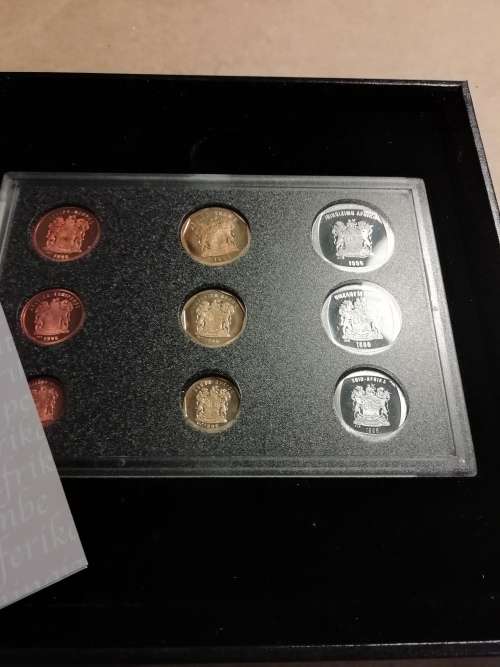 1996 RSA SA mint proof coin set
